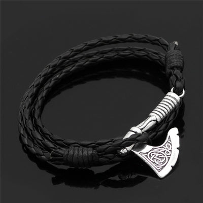 Axe Leather Multi-layer Bracelet