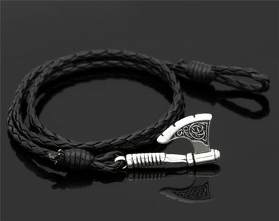 Axe Leather Multi-layer Bracelet