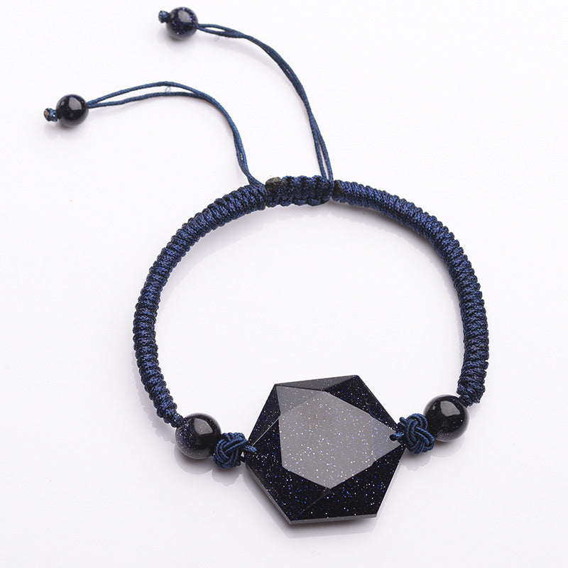 Handcrafted Obsidian Bracelet