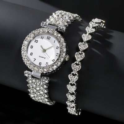 2pcs Luxury Women Watch Set