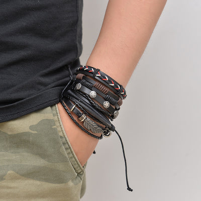 Multilayer Leather Bracelet