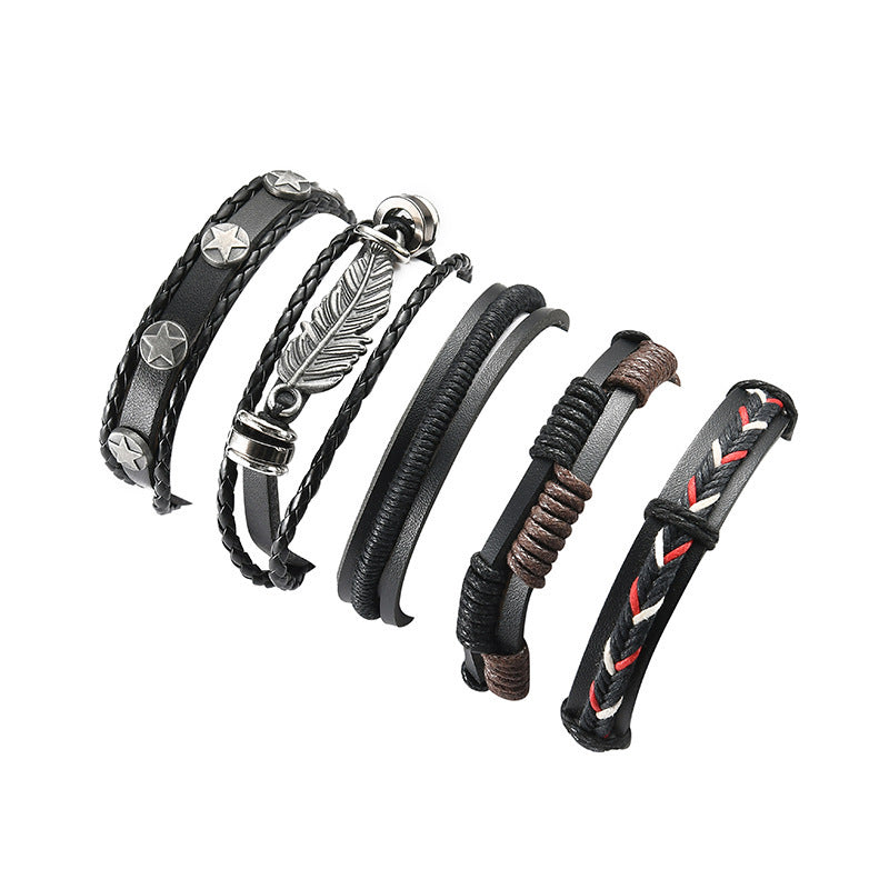 Multilayer Leather Bracelet