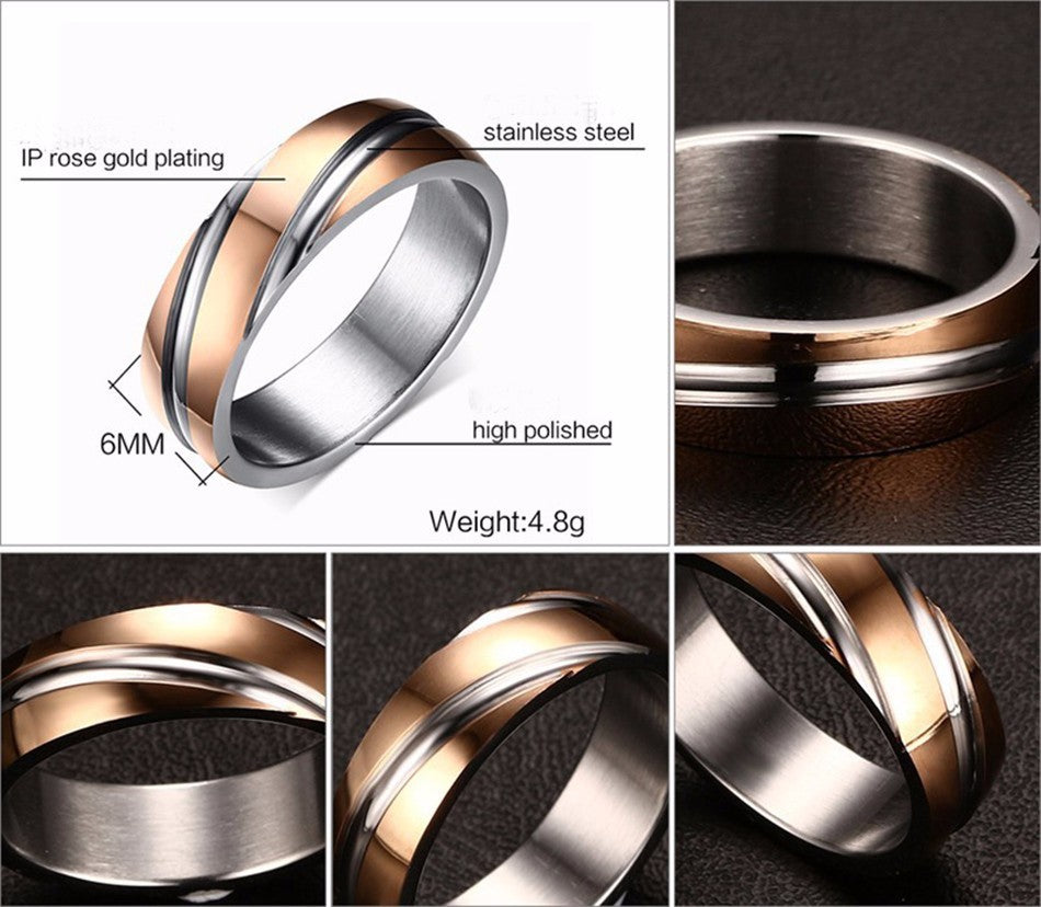 Stainless Steal Daily Wear Rings