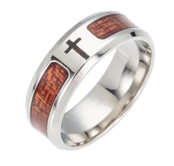 Men Classic Wood Rings