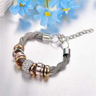 Twist Chain Bracelet Alloy