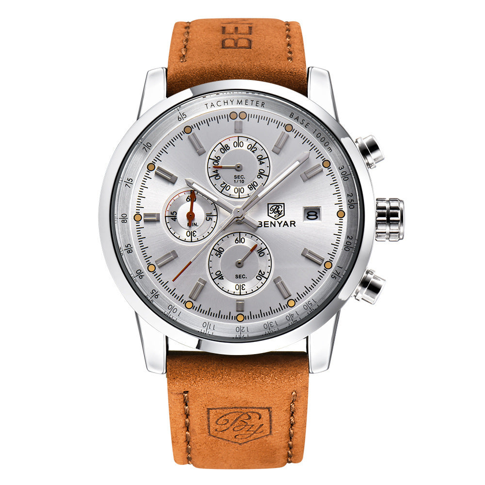 Casual Men Leather Luxury Quartz Watch