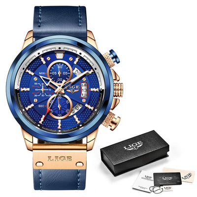 Quartz Multifunction Chronograph Sports Watch