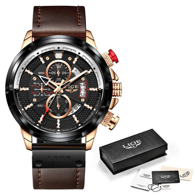 Quartz Multifunction Chronograph Sports Watch