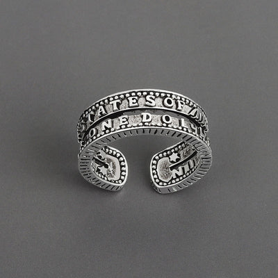 English Alphabet Rings