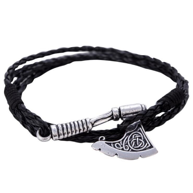 Axe Leather Multi-layer Bracelet