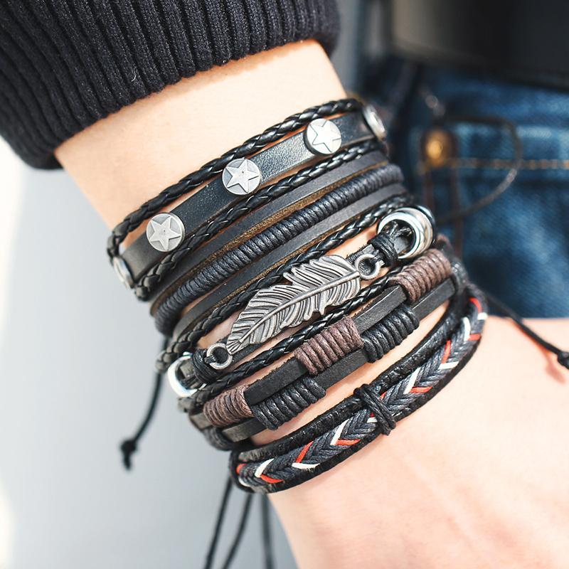 Multilayer Leather Bracelet