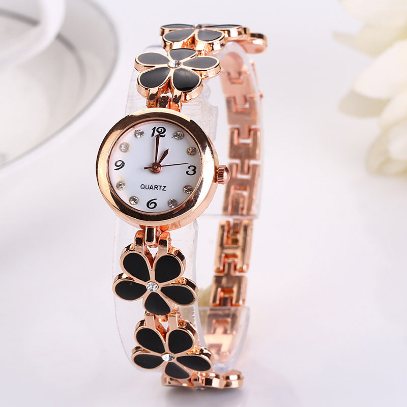 Lvpai Bracelet Flower Strap Wristwatch