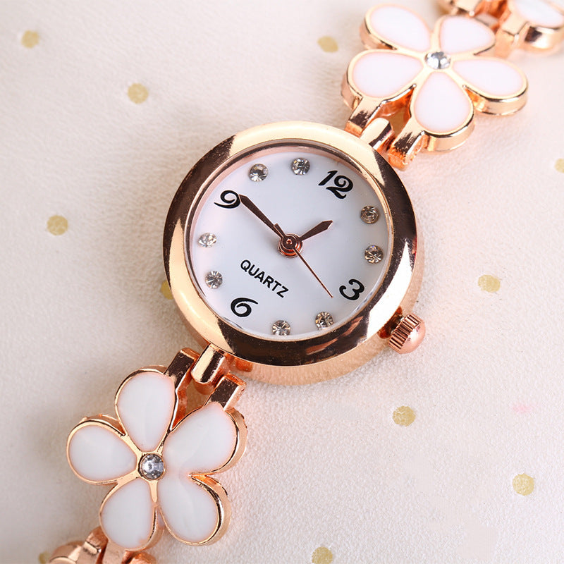 Lvpai Bracelet Flower Strap Wristwatch