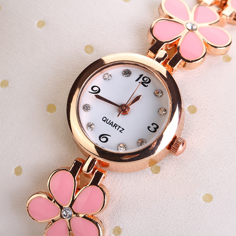 Lvpai Bracelet Flower Strap Wristwatch