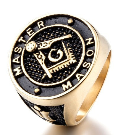 Gold Body Masonic Ring