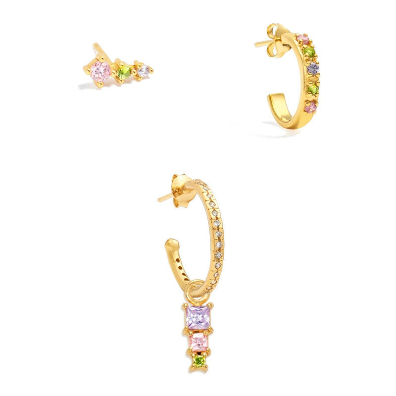 Fashion 3 Pieces Set Earrings