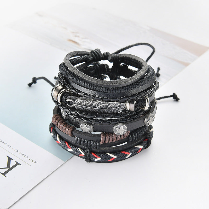 Multilayer Leather Bracelet