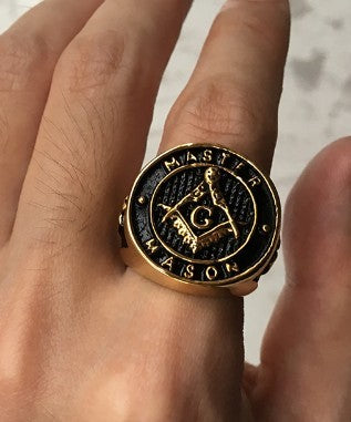 Gold Body Masonic Ring