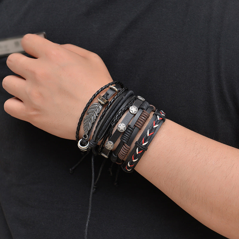 Multilayer Leather Bracelet