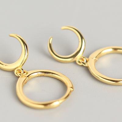 Crescent Moon Earrings