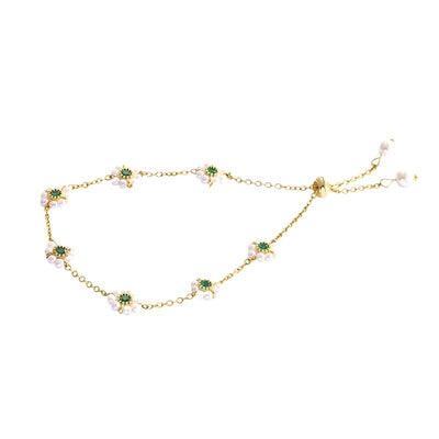 Pearl Bracelet All-match Fashion Emerald