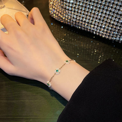 Pearl Bracelet All-match Fashion Emerald